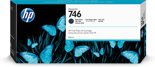 EAN 0191628213580 - HP 746 300-ml Matte Black DesignJet Ink Cartridge cartucho de tinta 1 pieza(s) Original Rendimiento están imagen 1