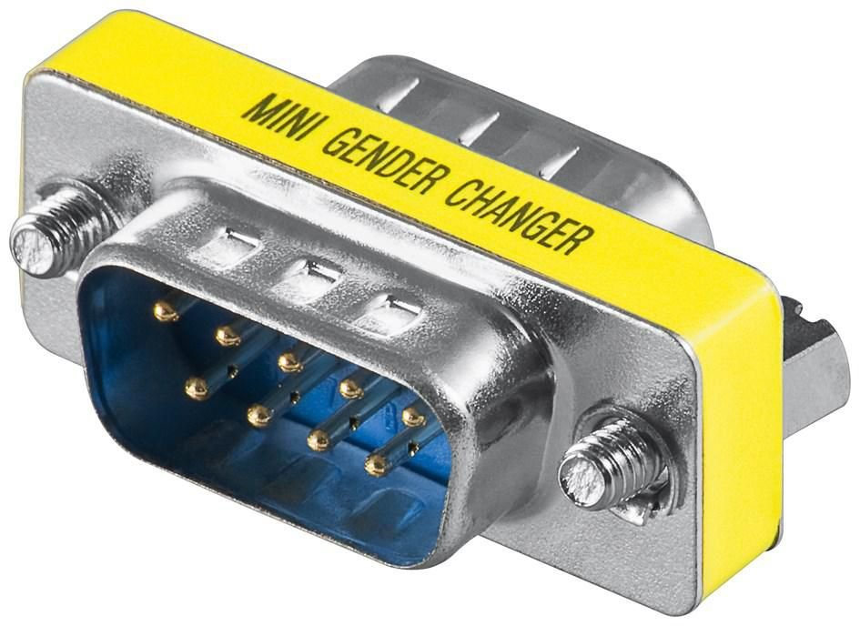 EAN 5705965904909 - Microconnect MOD99 cambiador de género para cable DB9 Azul imagen 1