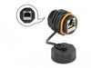 EAN 4043619866953 - DeLOCK 86694 divisor de red Negro imagen 1