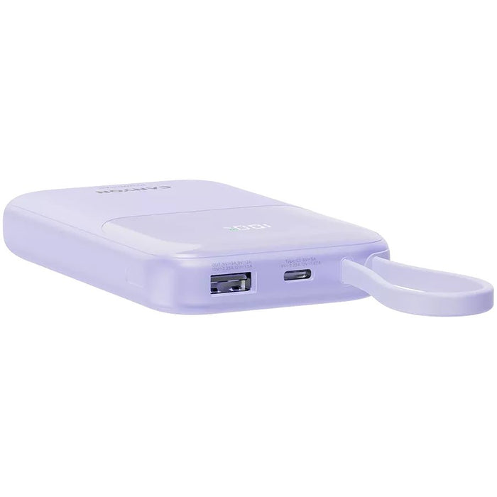 EAN 5291485017378 - Canyon power bank OnPower 101 built-in cable 10000 mAh PD22.5W Violetin Ión de litio Púrpura imagen 5