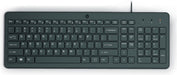 EAN 0196548244461 - HP 150 USB-A Wired Keyboard teclado Universal Negro imagen 1