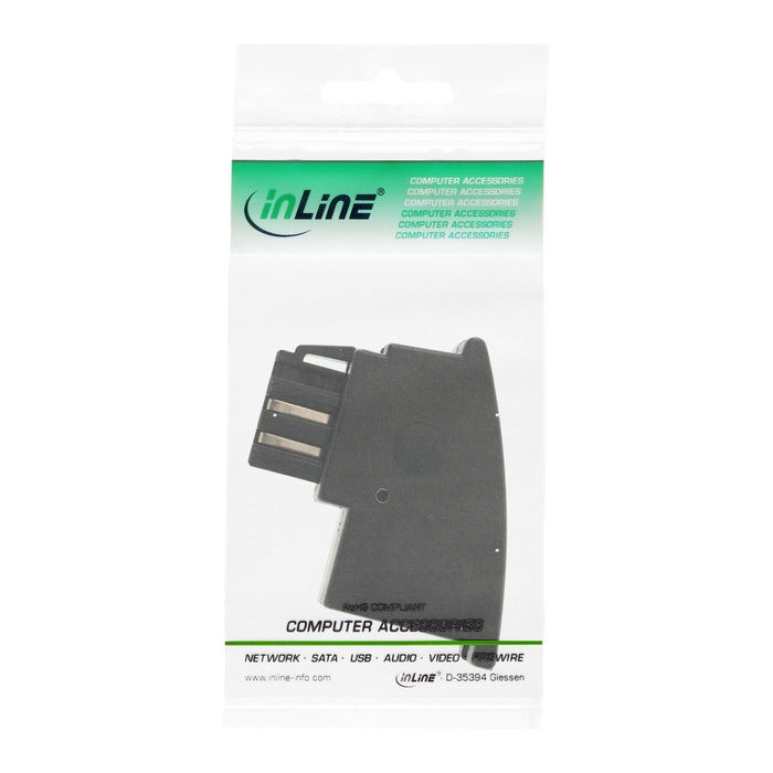 EAN 4043718025008 - InLine 69941 cambiador de género para cable RJ11 female RJ11 Negro imagen 2