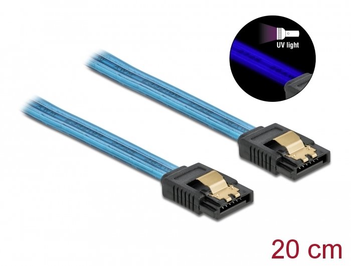 EAN 4043619821211 - DeLOCK 82121 cable de SATA 0,2 m SATA 7-pin imagen 3