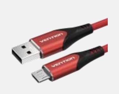 EAN 6922794747012 - Vention COARG cable USB USB 2.0 1,5 m USB A Micro-USB B Negro, Rojo imagen 1