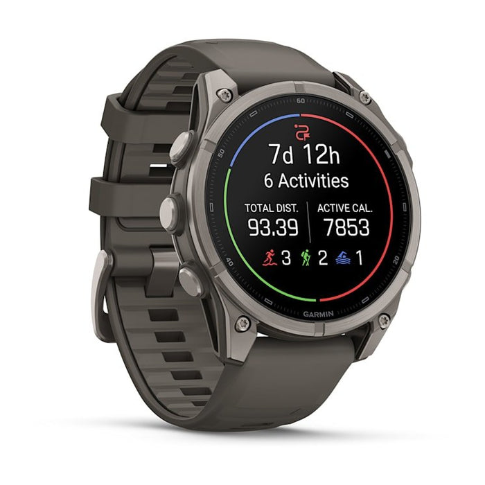 EAN 753759381011 - Garmin fēnix 9 3,56 cm (1.4") AMOLED 47 mm Digital 454 x 454 Pixeles Pantalla táctil Titanio Wifi GPS (sat imagen 3