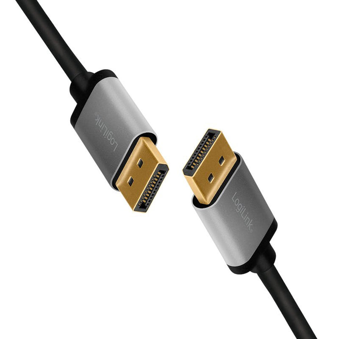 EAN 4052792062038 - LogiLink CDA0101 cable DisplayPort 2 m Negro, Gris imagen 2