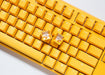 EAN 4710578309936 - Ducky One 3 Yellow Gaming Tastatur RGB LED - MX-Clear US teclado Juego USB Inglés de EE. UU. Amarillo imagen 2
