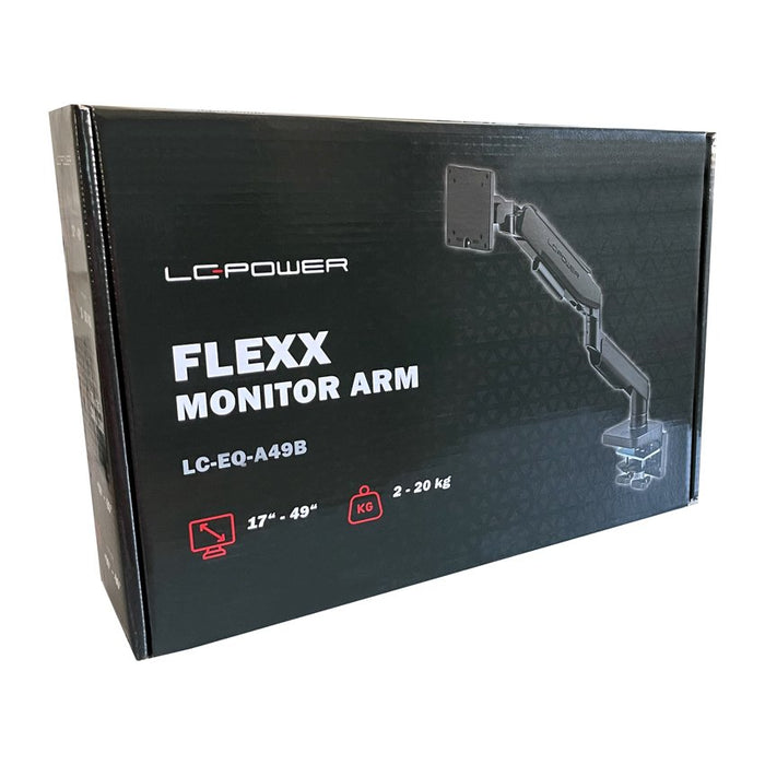 EAN 4260070129407 - LC-Power LC-EQ-A49B soporte para monitor 124,5 cm (49") Escritorio Negro imagen 8