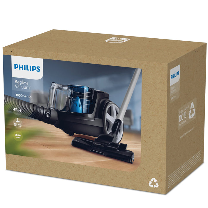 EAN 8710103792925 - Philips 3000 series FC9331/09 aspiradora 1,5 L Aspiradora cilíndrica Secar 900 W imagen 4