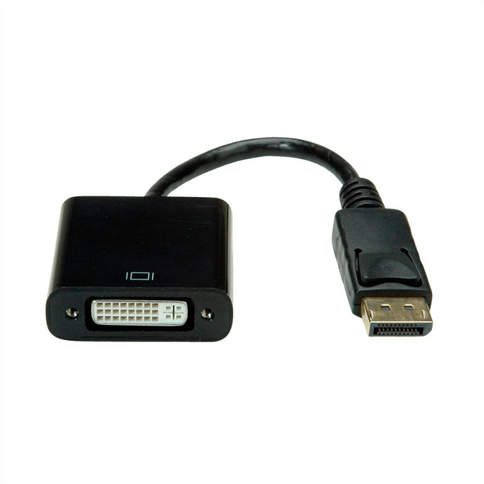 EAN 7630049610286 - VALUE 12.99.3137 adaptador de cable de vídeo 0,15 m DisplayPort DVI-D Negro imagen 1