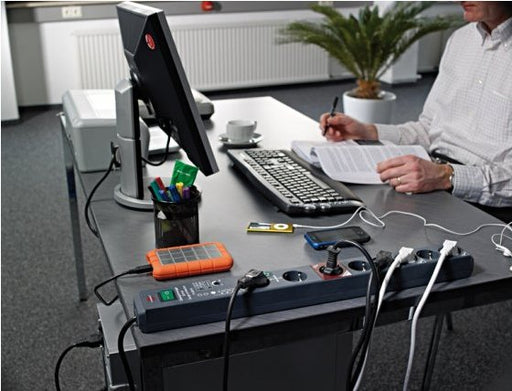 EAN 4007123611874 - Brennenstuhl 1159490966 base múltiple 3 m 6 salidas AC Interior Antracita imagen 2