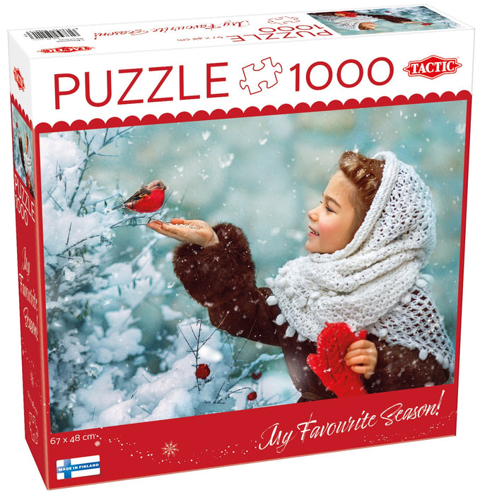 EAN 6416739592213 - Tactic 59221 puzzle Puzzle rompecabezas 1000 pieza(s) Invierno imagen 1