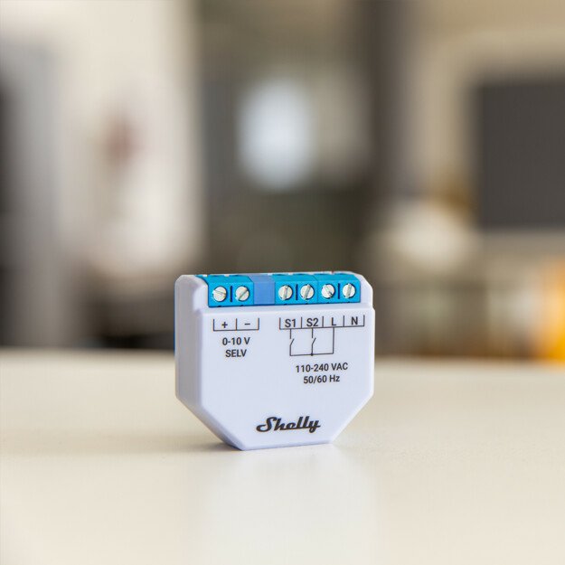 EAN 3800235265703 - Shelly Plus 0-10V Integrado Regulador de intensidad Azul, Gris imagen 2