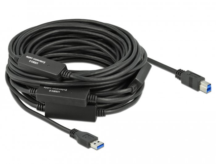 EAN 4043619853823 - DeLOCK 85382 cable USB USB 3.2 Gen 1 (3.1 Gen 1) 20 m USB A USB B Negro imagen 1