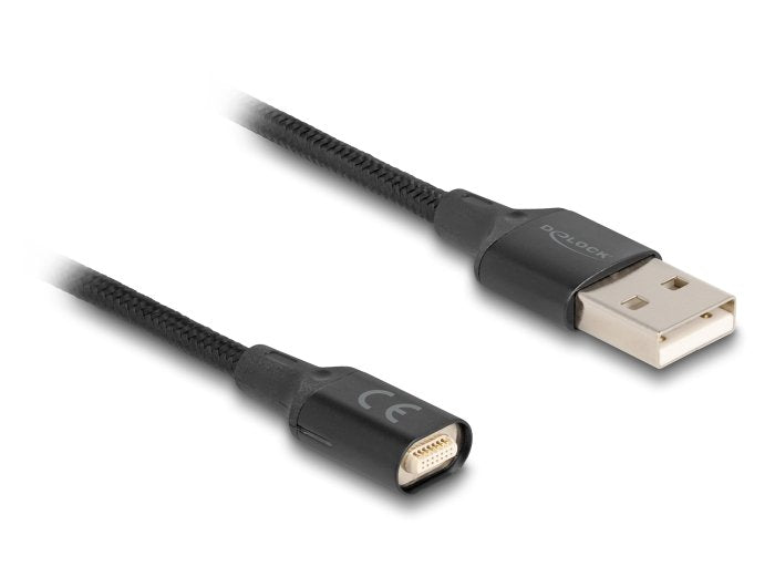 EAN 4043619881673 - DeLOCK 88167 cambiador de género para cable USB 2.0 Type-A magnet interface Negro imagen 2