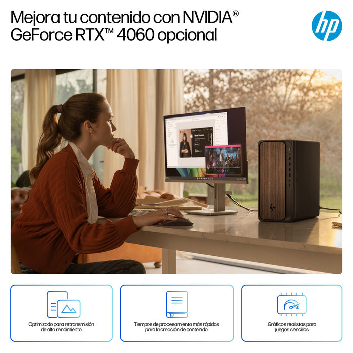 EAN 0199251181085 - HP OmniDesk Desktop AI M03-0014ns PC Intel Core Ultra 5 225 16 GB DDR5-SDRAM 1 TB SSD FreeDOS Torre AI PC imagen 10