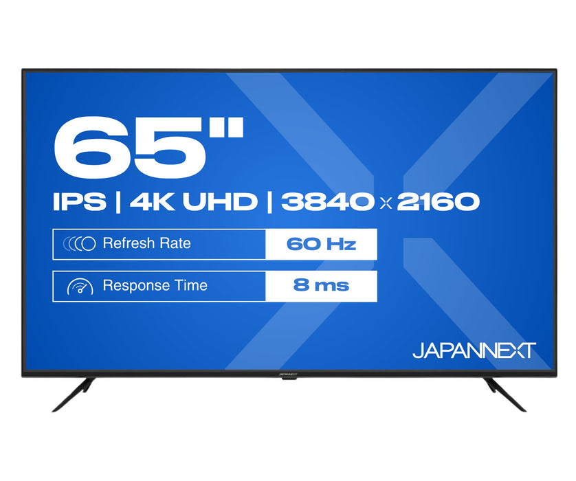 EAN 4589511188835 - JAPANNEXT JN-IPS650UHD60F pantalla para PC 165,1 cm (65") 3840 x 2160 Pixeles 4K Ultra HD LCD Negro imagen 3