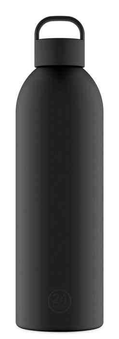 EAN 8059388264391 - 24Bottles 2245 bidón de agua Uso diario, Fitness 1500 ml Acero inoxidable Negro imagen 1