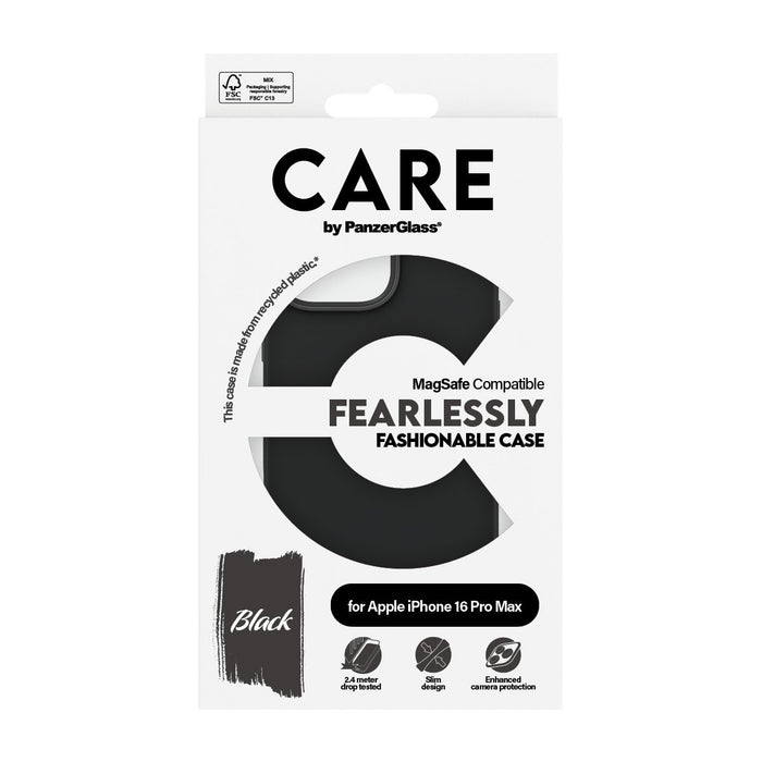 EAN 5715685004452 - PanzerGlass CARE™ by ® Case Black w. MagSafe iPhone 16 Pro Max funda para teléfono móvil Negro imagen 3