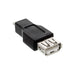 EAN 4043718202904 - InLine 31608 cambiador de género para cable USB A female USB-A Negro imagen 2