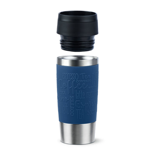 EAN 4009049544816 - EMSA Travel Mug Classic N2020300 taza de viaje 360 ml Negro, Azul, Acero inoxidable Acero inoxidable imagen 2