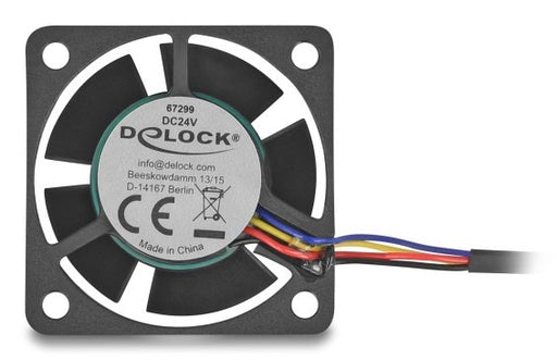 EAN 4043619672998 - DeLOCK 67299 sistema de refrigeración para ordenador Carcasa del ordenador Ventilador 4 cm Negro 1 pieza( imagen 1