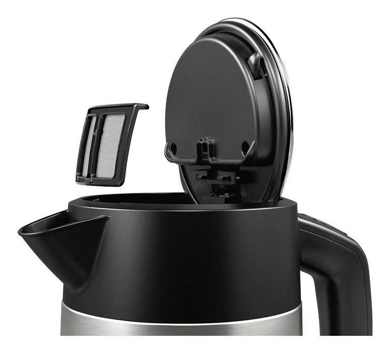 EAN 4242005188062 - Bosch TWK4P440 tetera eléctrica 1,7 L 2400 W Negro, Acero inoxidable imagen 3