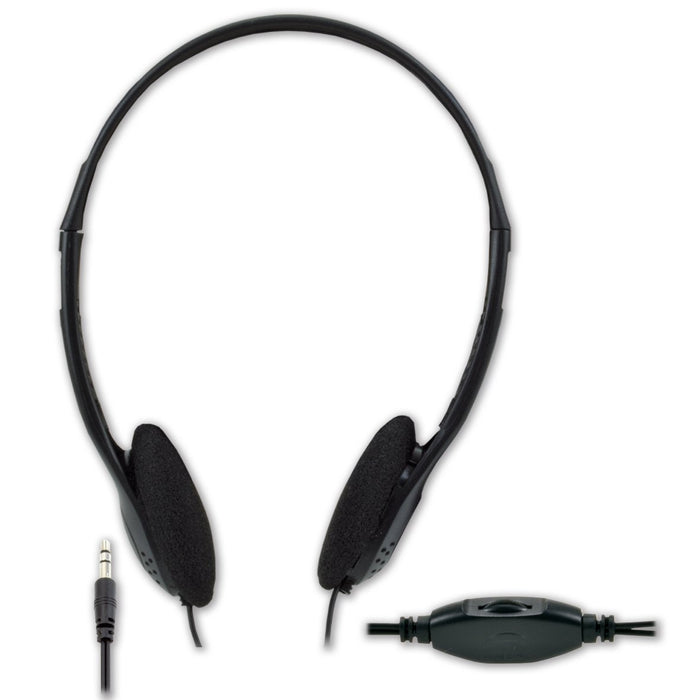 EAN 3700224730581 - MCL CSQ-HEAD/N auricular y casco Auriculares Alámbrico Diadema Música Negro imagen 3