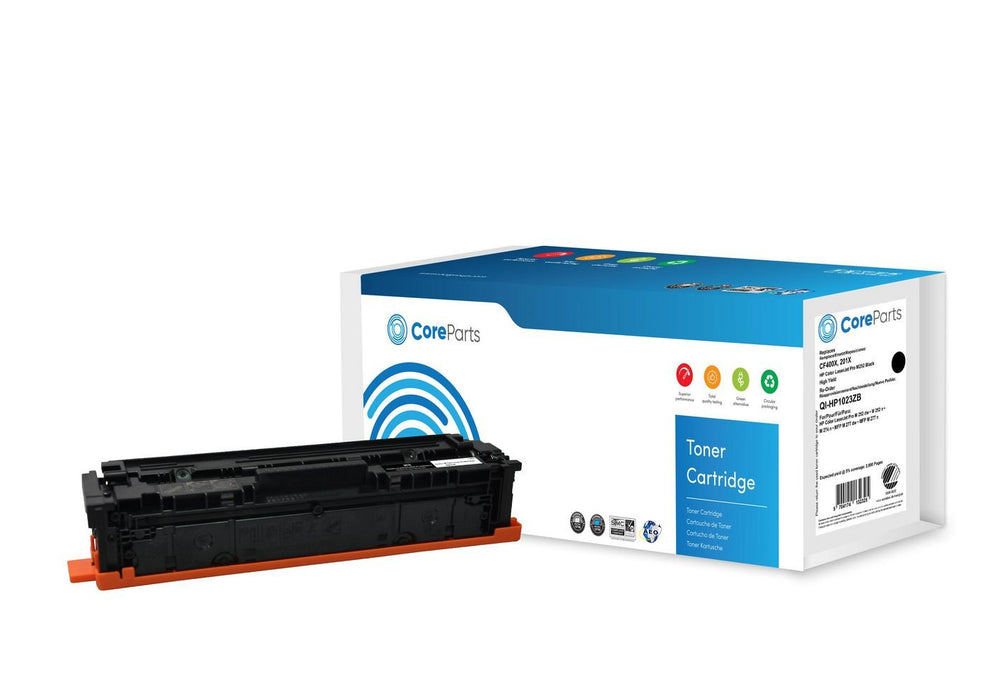 EAN 5704174132325 - CoreParts QI-HP1023ZB cartucho de tóner 1 pieza(s) Compatible Negro imagen 1
