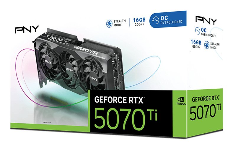 EAN 0751492794594 - PNY GeForce RTX 5070 Ti OC NVIDIA 16 GB GDDR7 imagen 13