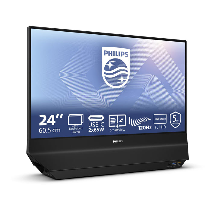 EAN 8721038005264 - Philips 24B2D5300/00 pantalla para PC 60,5 cm (23.8") 1920 x 1080 Pixeles Full HD LCD Negro imagen 3