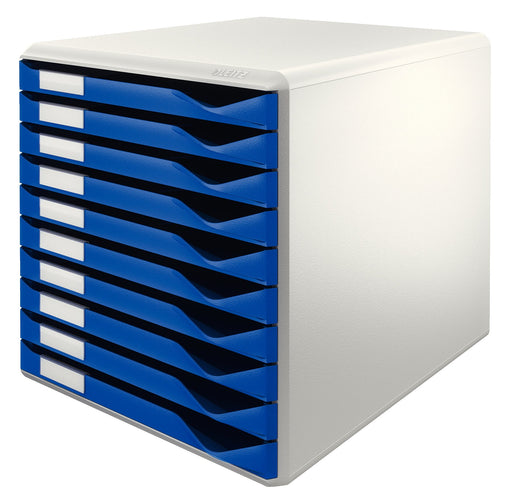 EAN 4002432324422 - Leitz 52810035 archivador organizador Poliestireno Azul, Gris imagen 1
