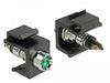 EAN 4043619864560 - DeLOCK 86456 conector Keystone LED Negro, Verde, Acero inoxidable imagen 1