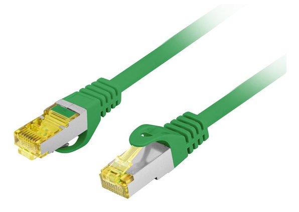 EAN 5901969437126 - Lanberg PCF6A-10CU cable de red Verde 0,5 m Cat6a S/FTP (S-STP) imagen 1