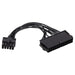 EAN 5901720136404 - Akyga AK-CA-76 cable de alimentación interna 0,1 m imagen 1