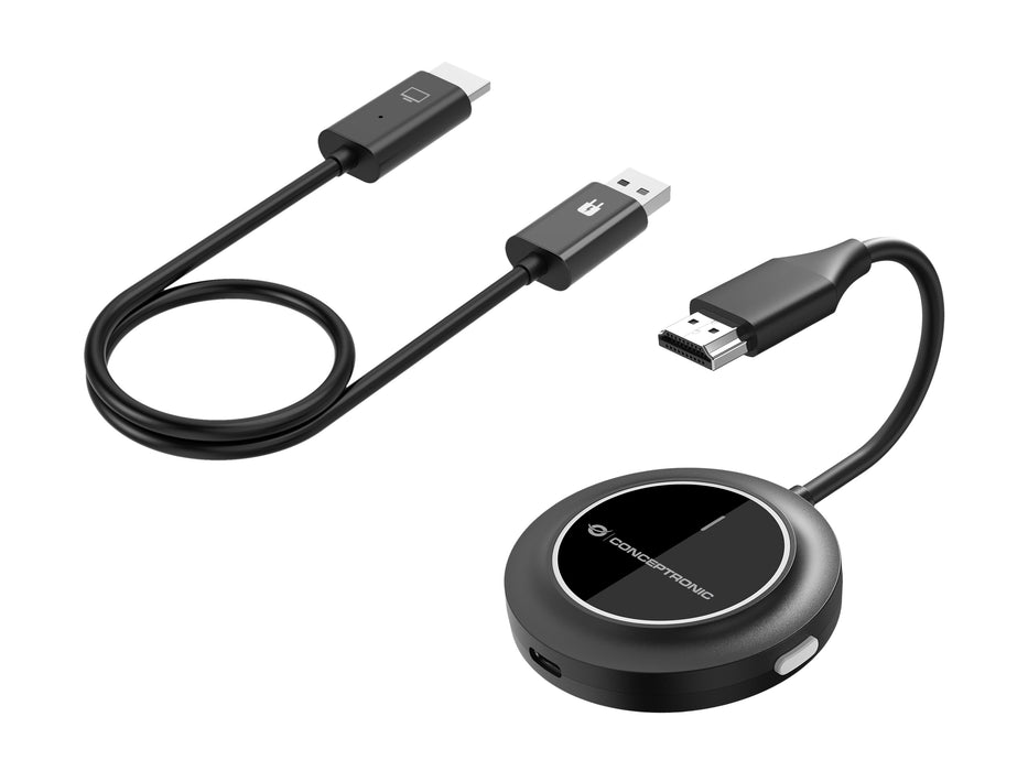 EAN 4015867242858 - Conceptronic ATHERIC02B adaptador de pantalla inalámbrico HDMI/USB Full HD Mochila imagen 1