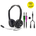 EAN 3700104414914 - ADVANCE MIC-S765 auricular y casco Auriculares Alámbrico Diadema Oficina/Centro de llamadas Negro imagen 6