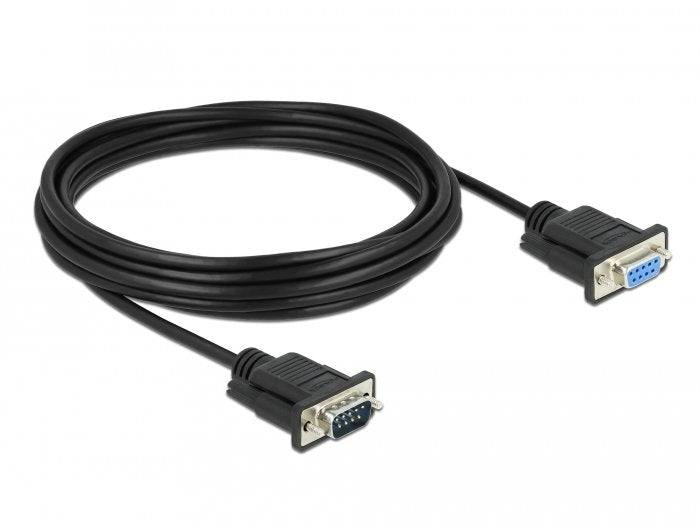 EAN 4043619865987 - DeLOCK 86598 cable de serie Negro RS-232 Sub-D9 imagen 2