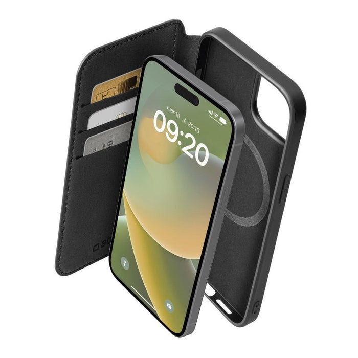 EAN 8018417449611 - SBS TEBKMAGSFIP1567K funda para teléfono móvil 15,5 cm (6.1") Funda cartera Negro imagen 1