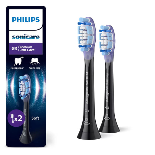 EAN 8720689037006 - Philips HX9052/88 cepillo de cabello 2 pieza(s) Negro imagen 1