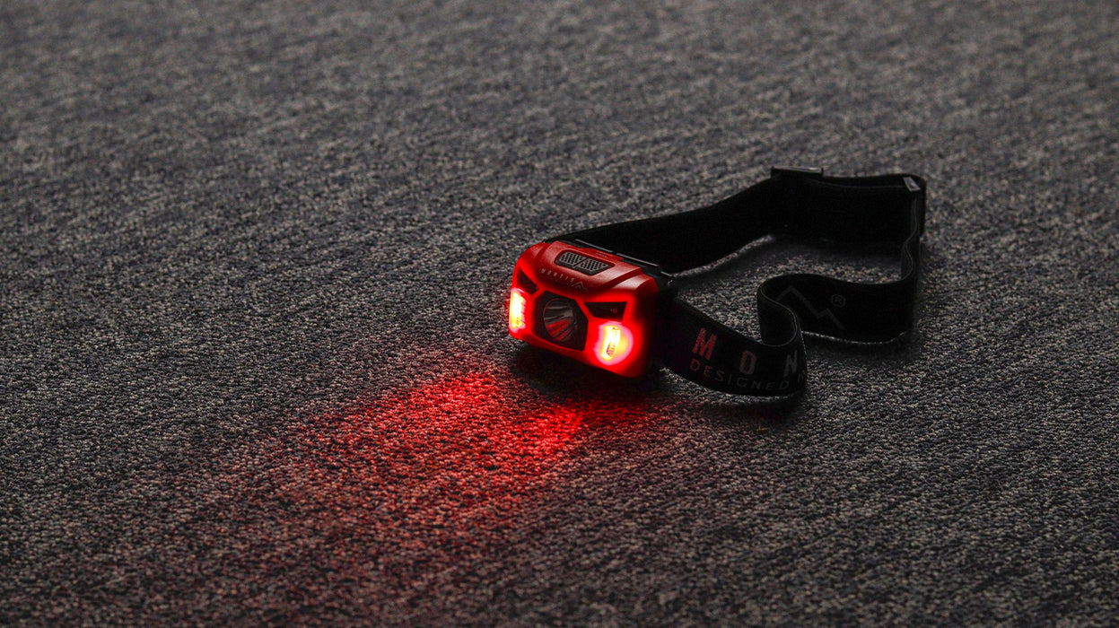 EAN 5901811403521 - Montis Bateryjna latarka nagłowna z sensorem MT002 Rojo, Negro Linterna con cinta para cabeza LED imagen 6