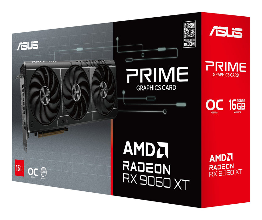 EAN 4711387994214 - ASUS Prime Radeon RX 9060 XT O16G AMD 16 GB GDDR6 imagen 9