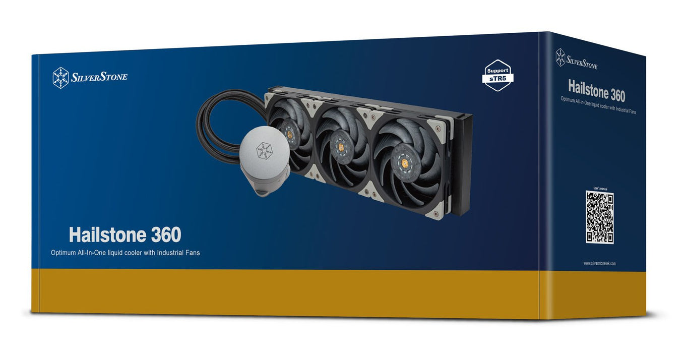 EAN 4710679819389 - Silverstone Hailstone 360 Procesador Kit de refrigeración líquida 12 cm Negro 1 pieza(s) imagen 10