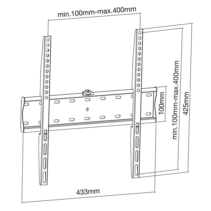 EAN 4043718284269 - InLine 23112A soporte para TV 81,3 cm (32") Negro imagen 7