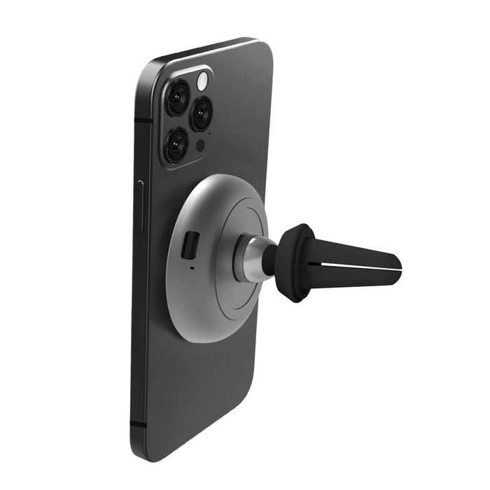 EAN 8021735198765 - Celly MAGSTANDCHARGE cargador de dispositivo móvil Smartphone Plata USB Cargador inalámbrico Interior imagen 4