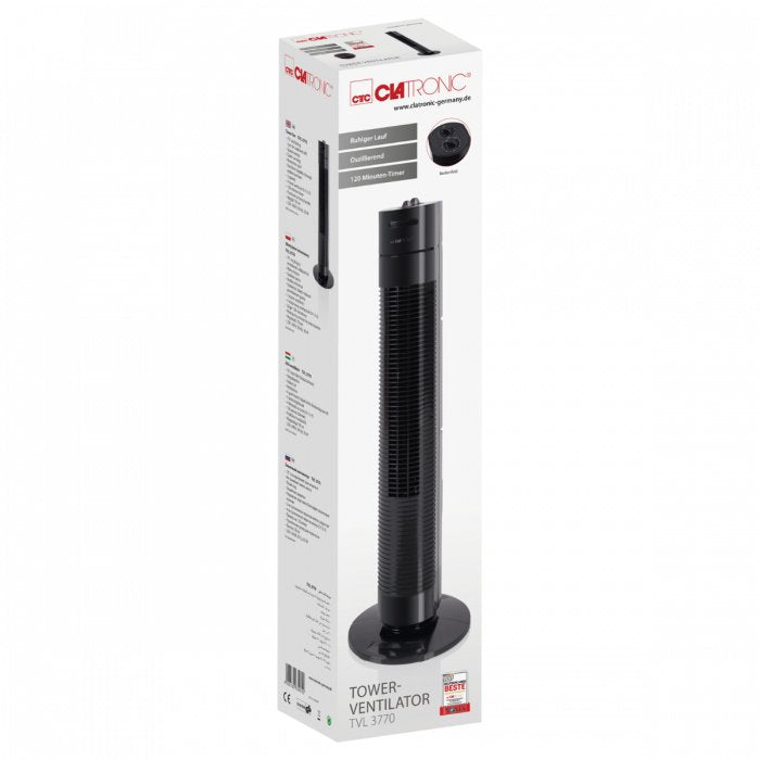 EAN 4006160639612 - Clatronic TVL 3770 Negro imagen 3