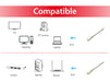 EAN 4015867228463 - Equip 645613 cable de red Blanco 0,25 m Cat6a S/FTP (S-STP) imagen 4