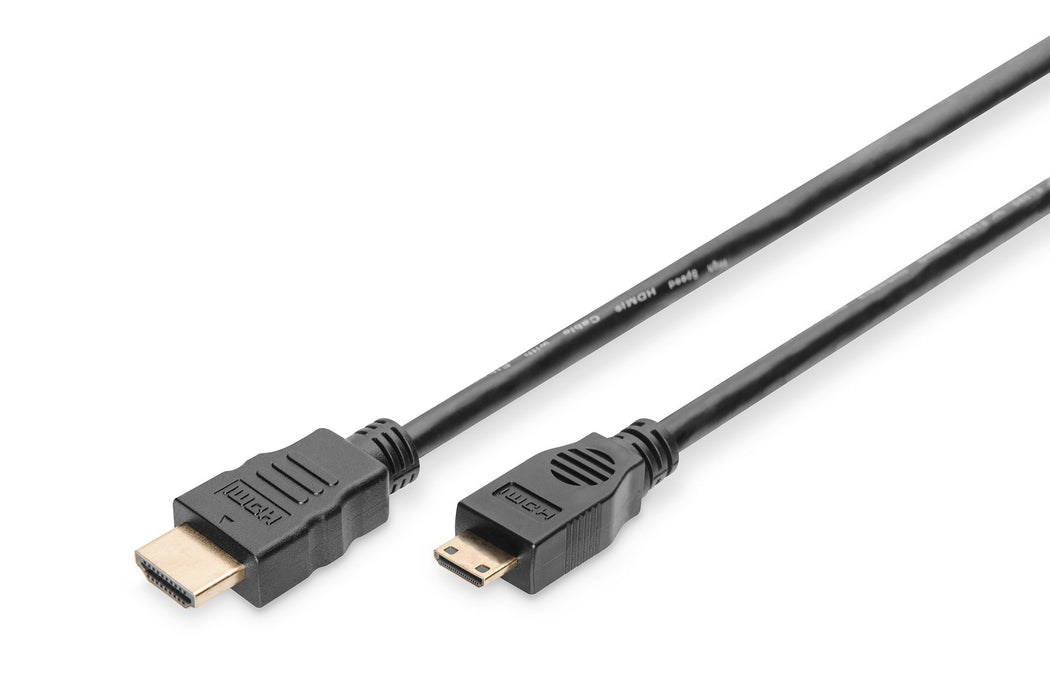 EAN 4016032295860 - Digitus AK-330106-030-S cable HDMI 3 m HDMI Type C (Mini) Negro imagen 1
