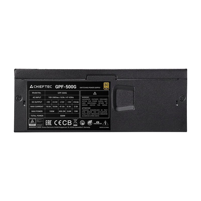 EAN 0753263079459 - Chieftec Smart GPF-500G unidad de fuente de alimentación 500 W 24-pin ATX TFX Negro imagen 4