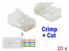 EAN 4043619864539 - DeLOCK 86453 conector RJ-45 Transparente imagen 1